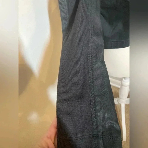 Armani Exchange Coat Black Asymmetrical Jacket Women’s Size Small MSRP $299 - Picture 5 of 10